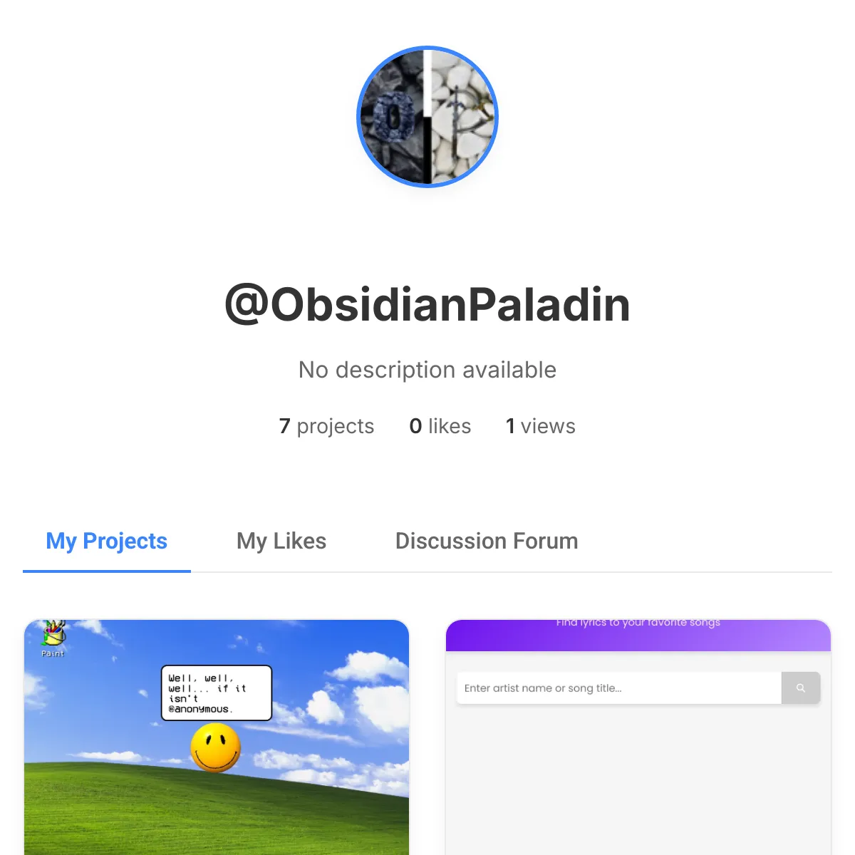 the project is loading