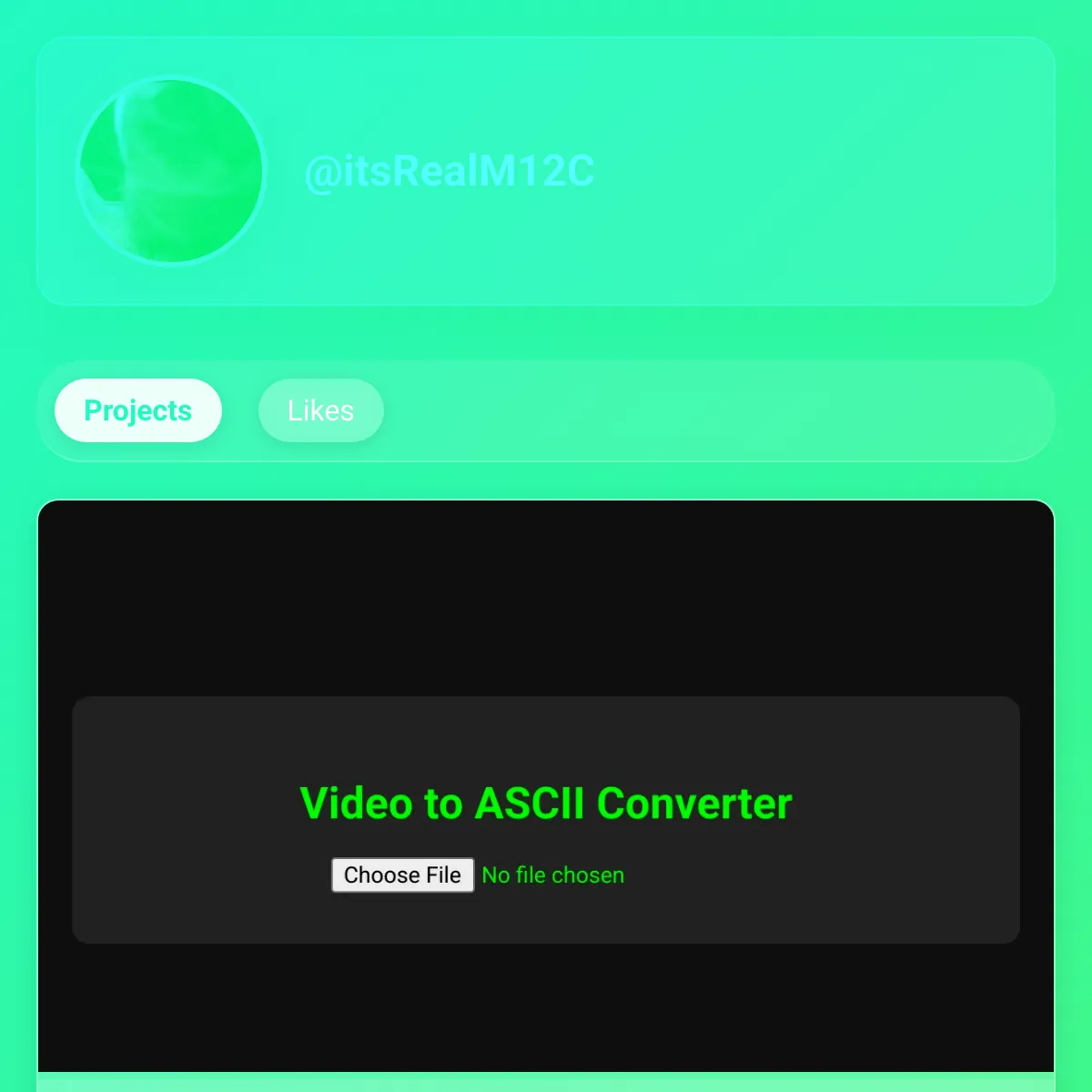 the project is loading