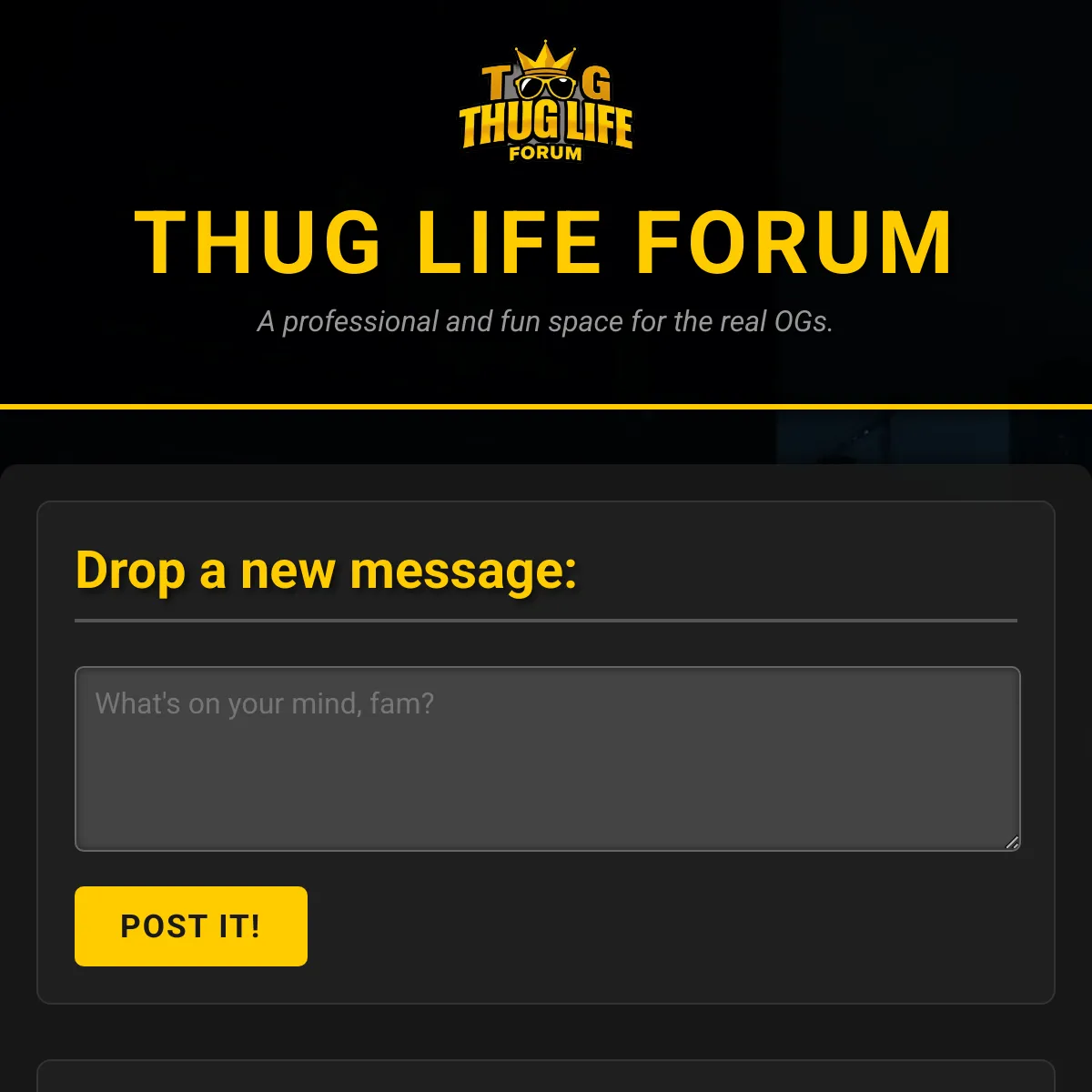 the project is loading