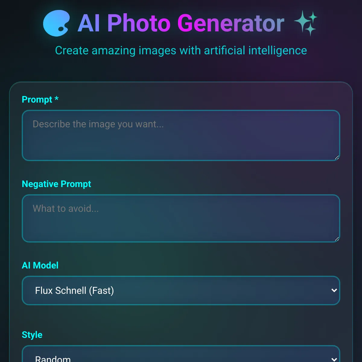 AI Photo Generator
