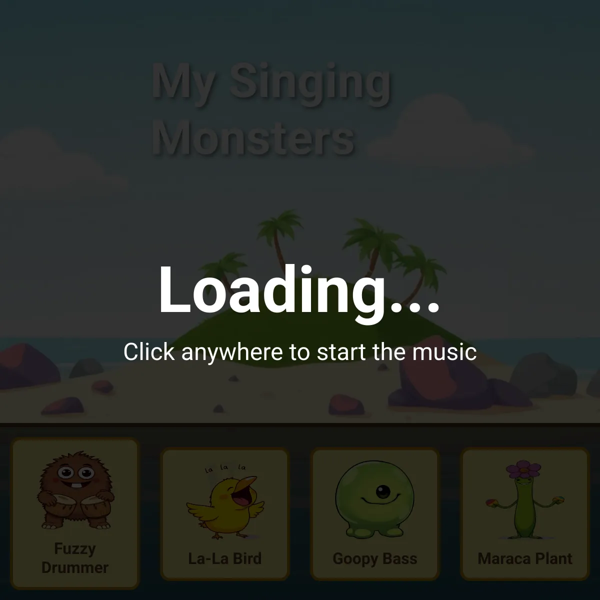 the project is loading
