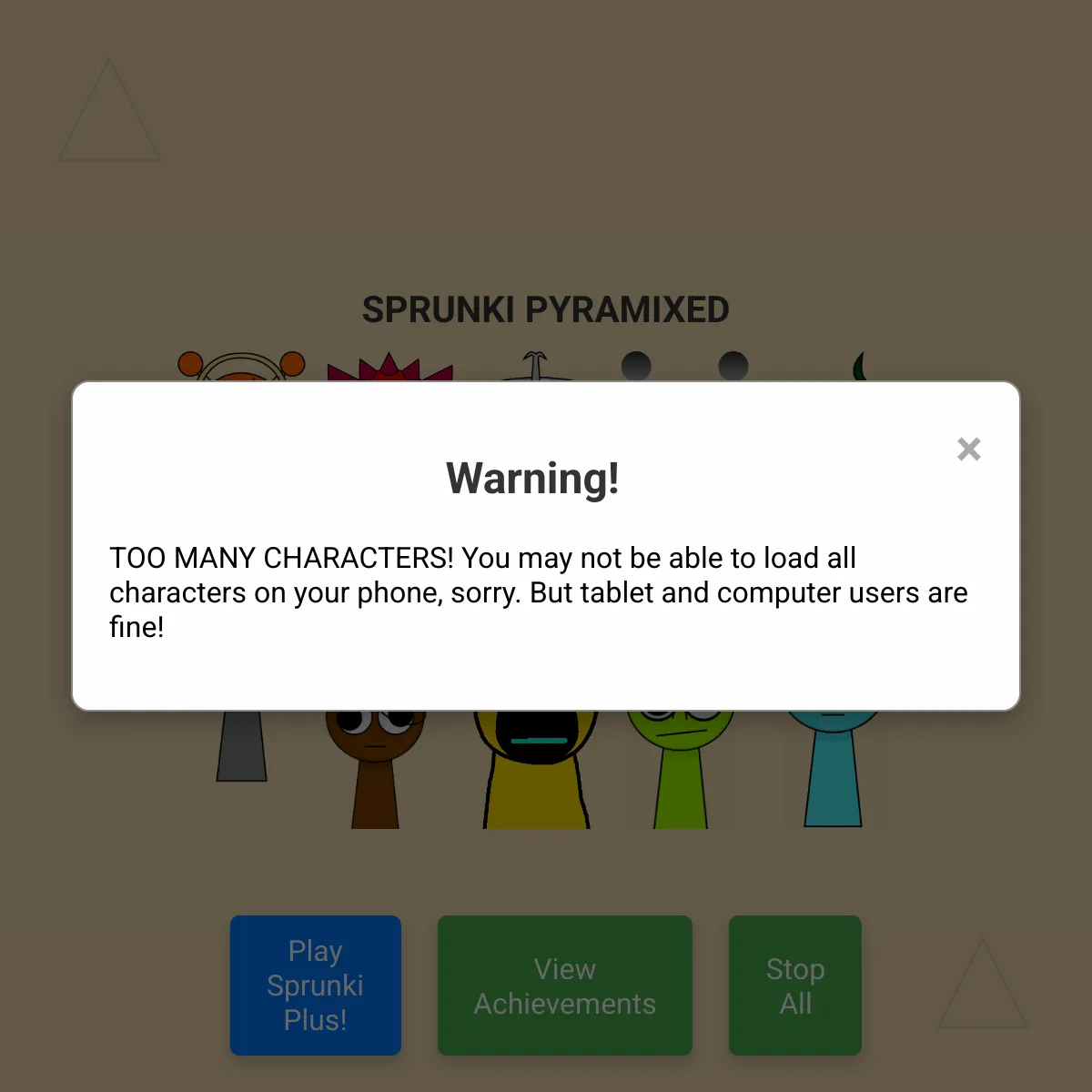 the project is loading