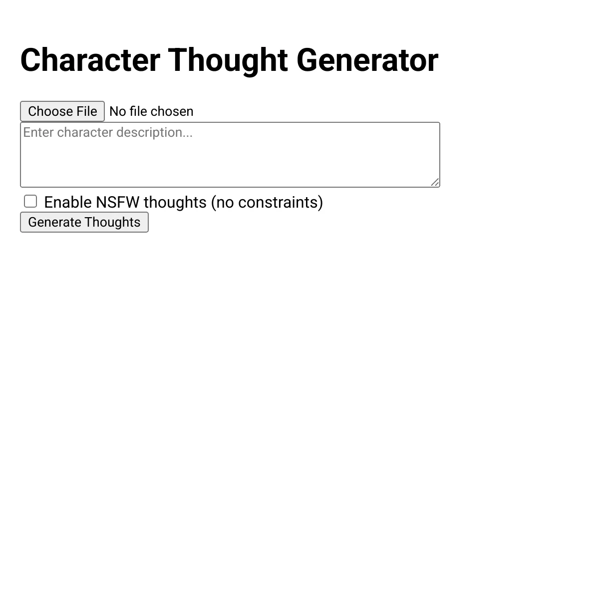 the project is loading