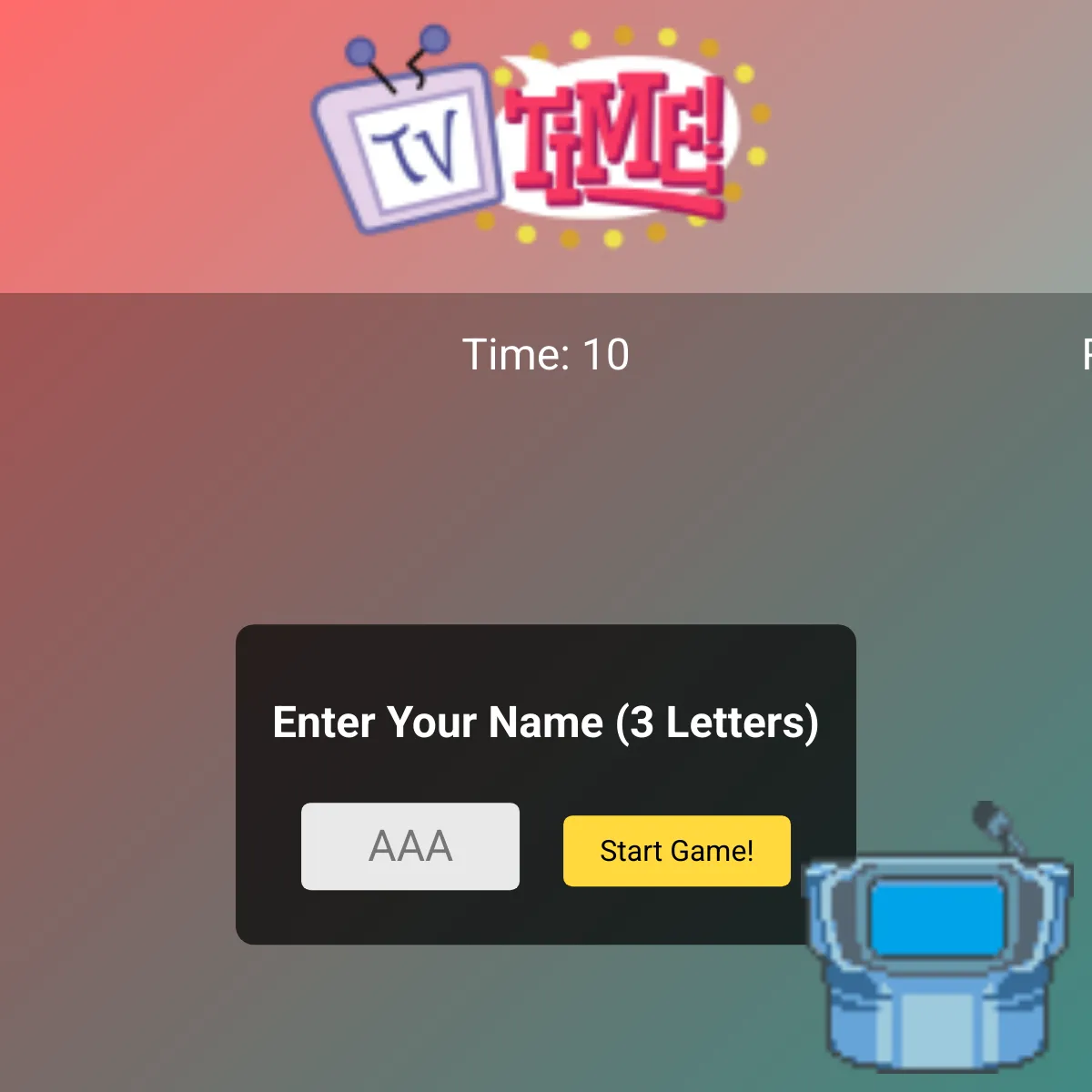 TV time (best for PC)