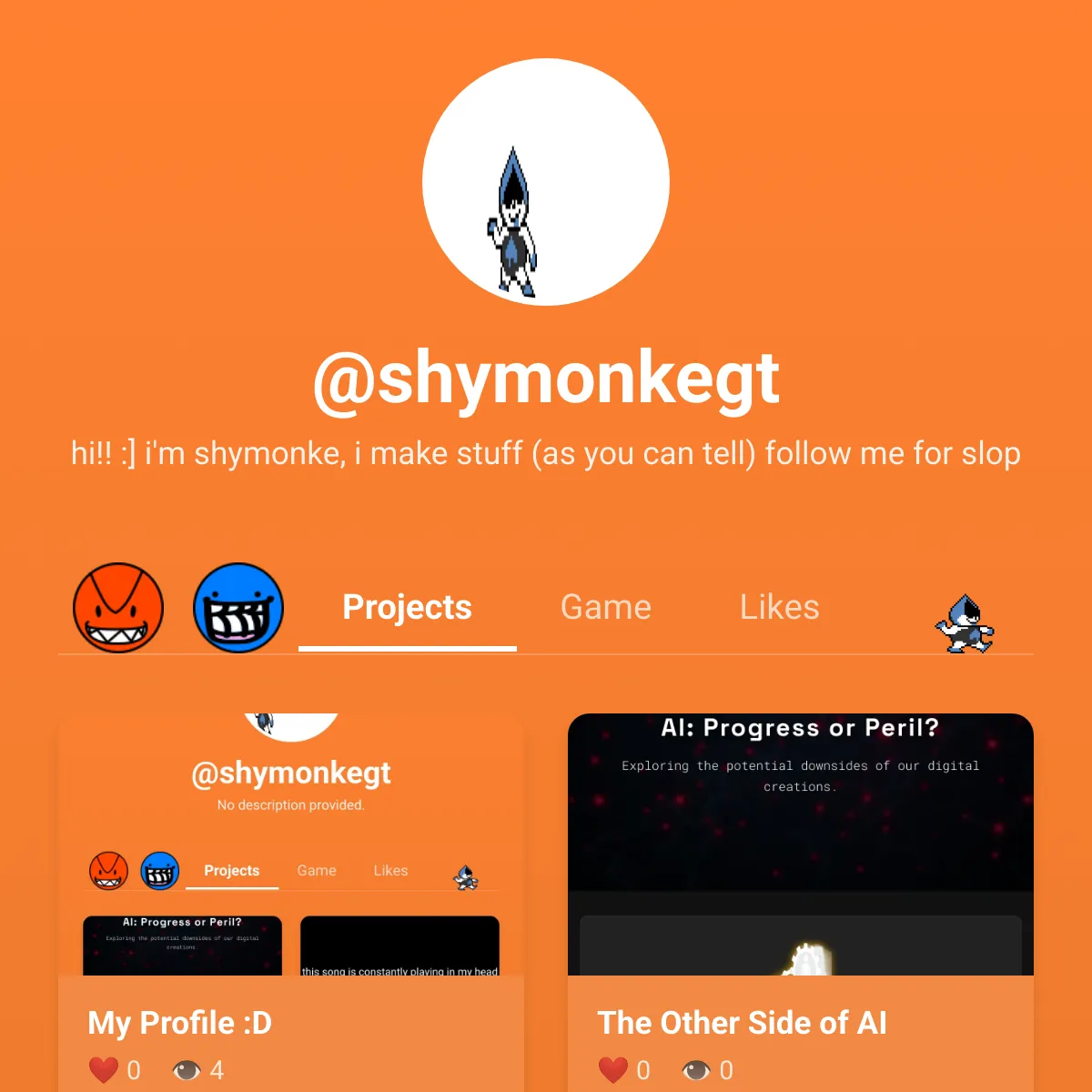 the project is loading