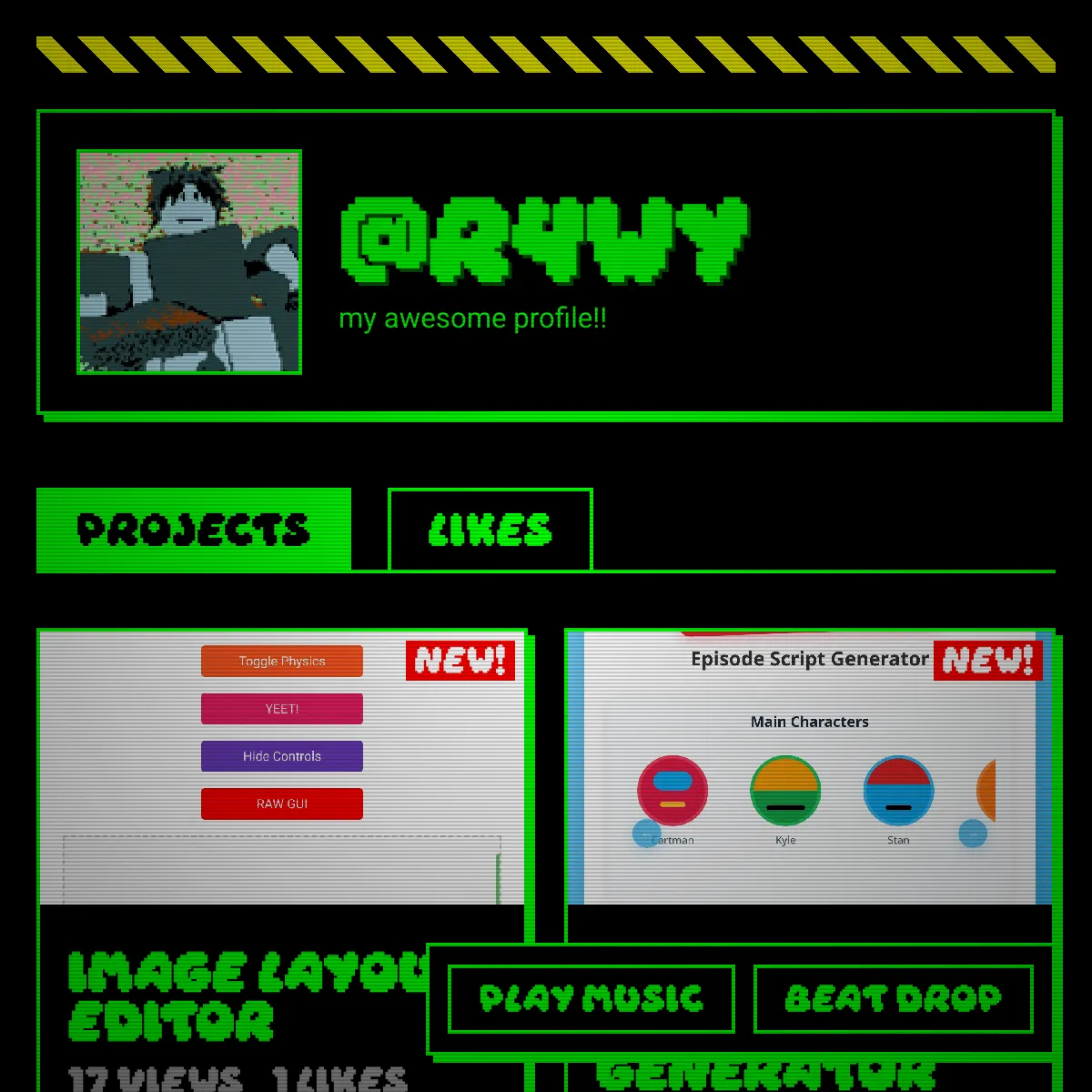 the project is loading