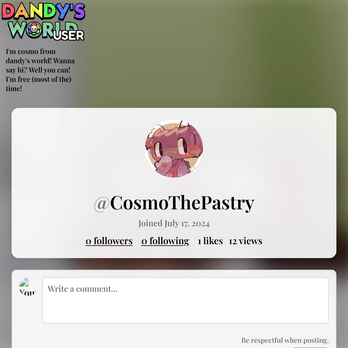 the project is loading