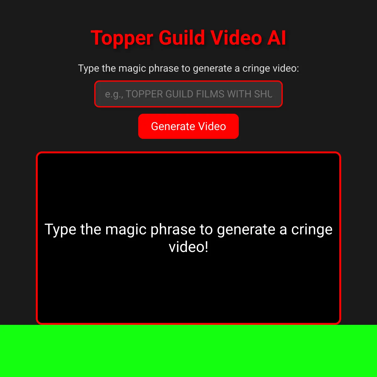 Topper Guild Video AI