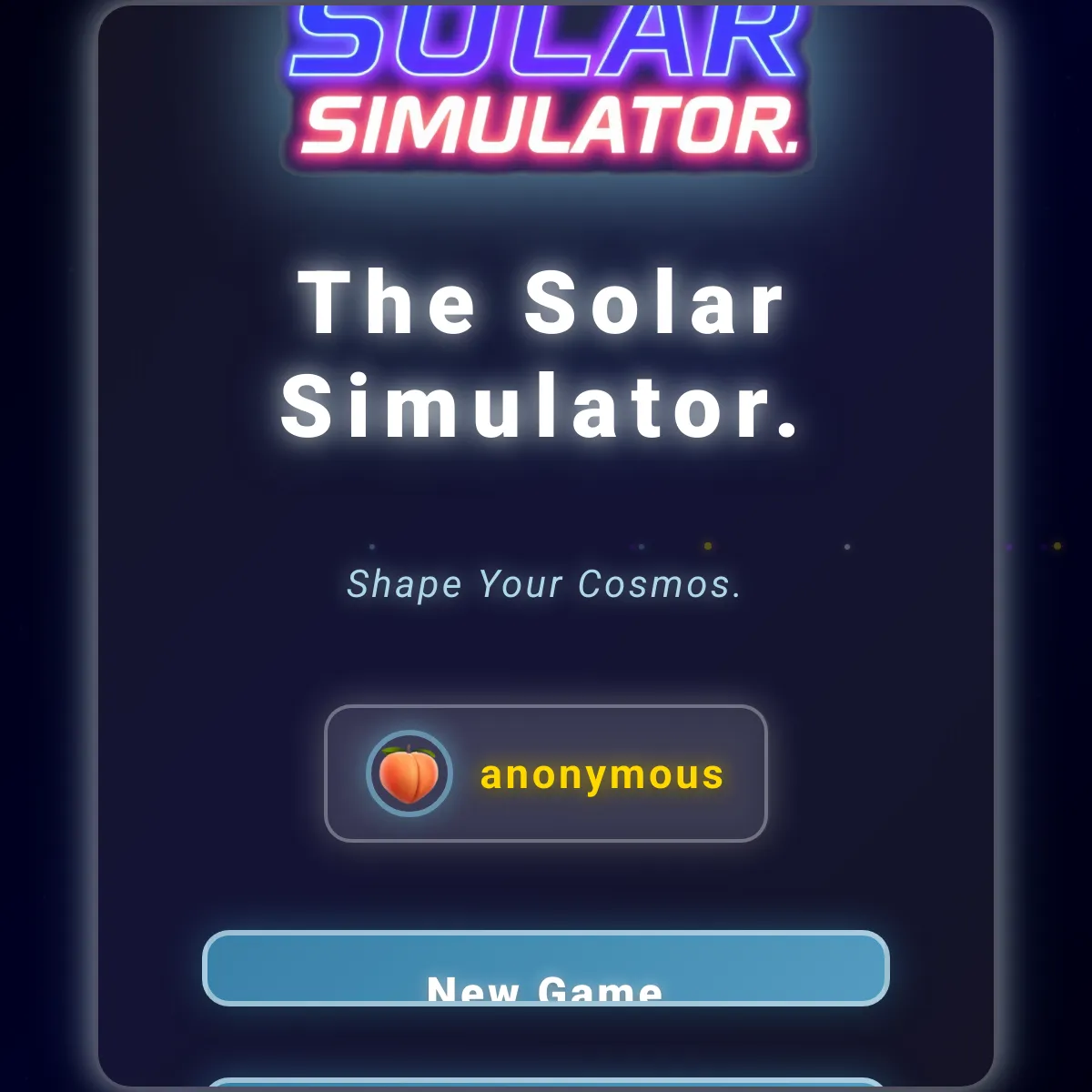 The Solar Simulator
