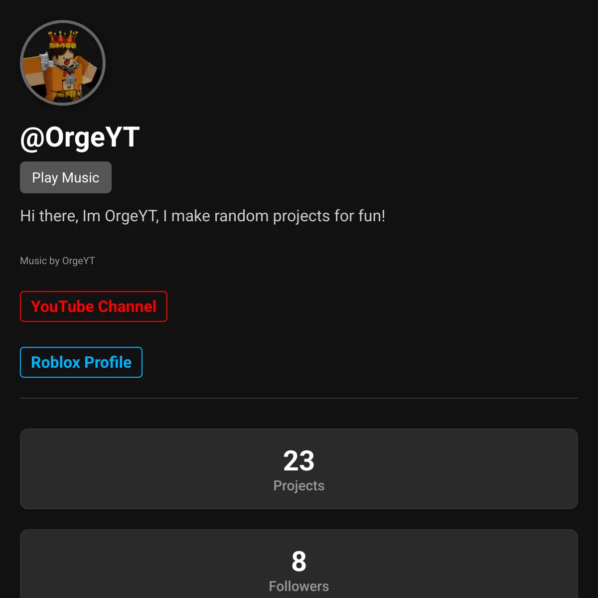 the project is loading