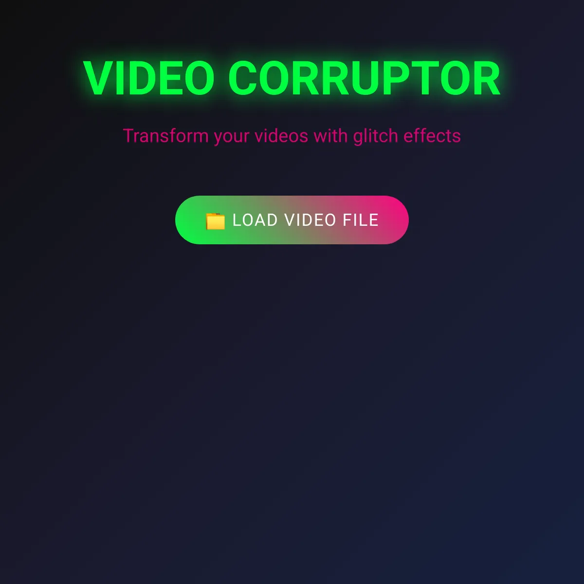 the project is loading