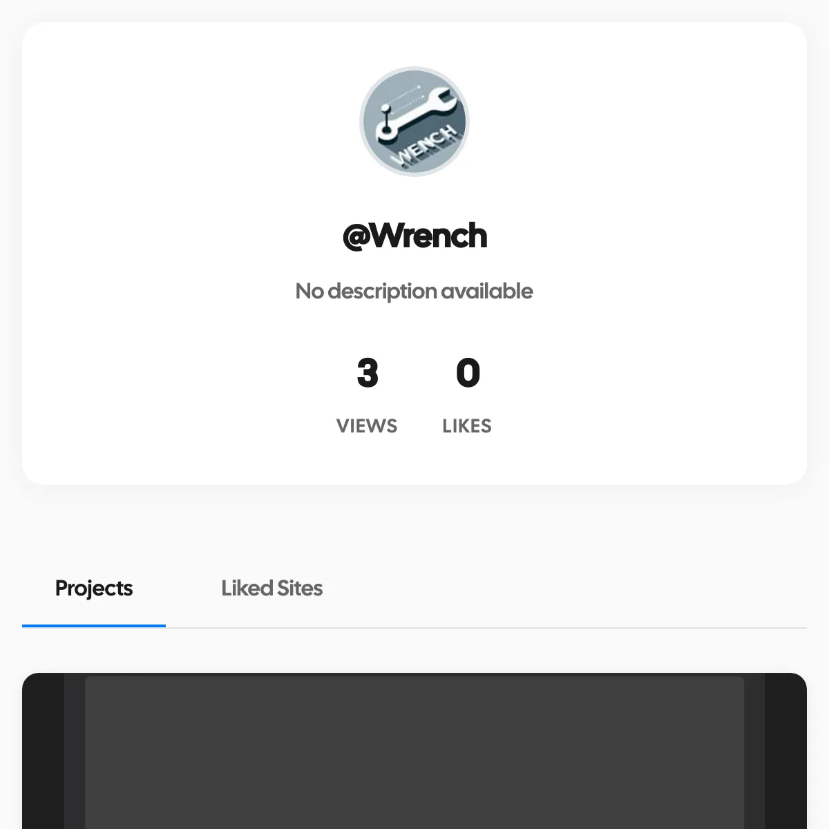 the project is loading