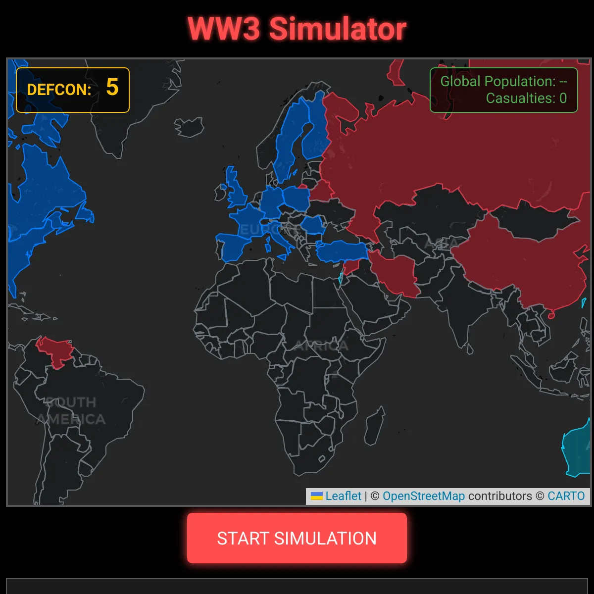 WW3 Simulator