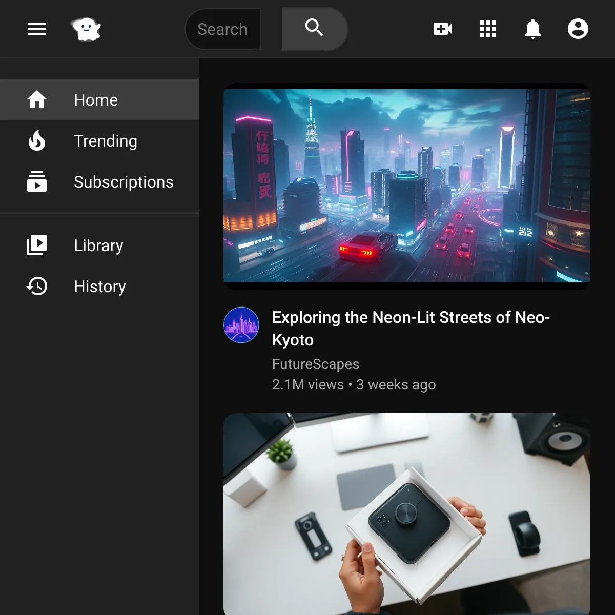 the project is loading