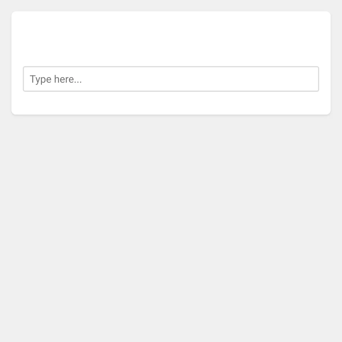 the project is loading