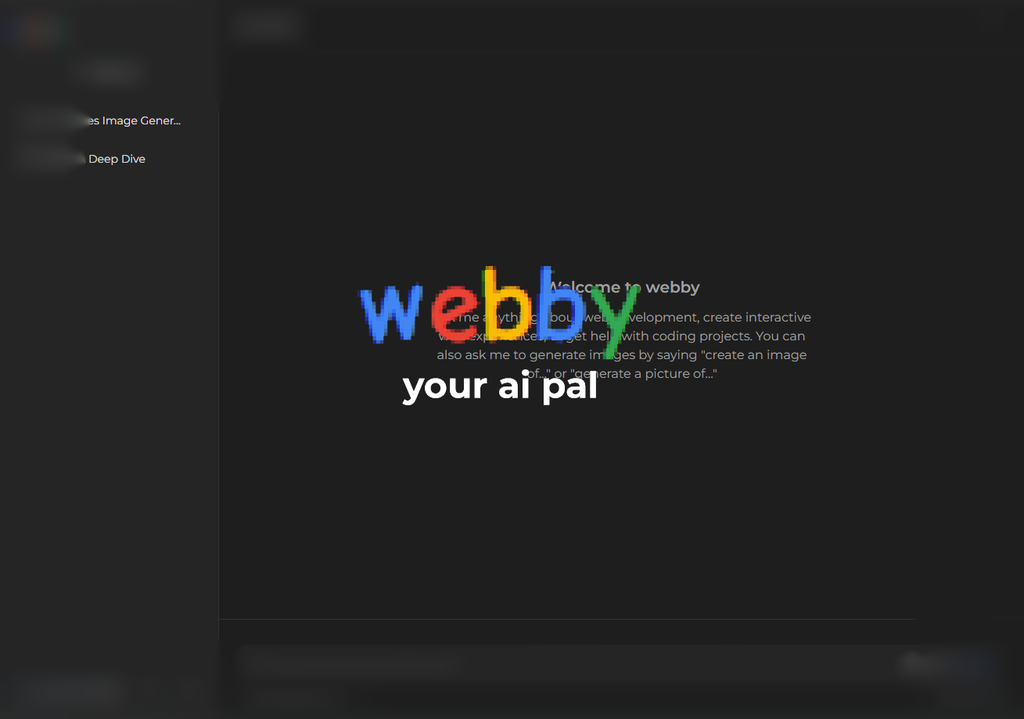 webby - your ai buddy (PUBLIC BETA)