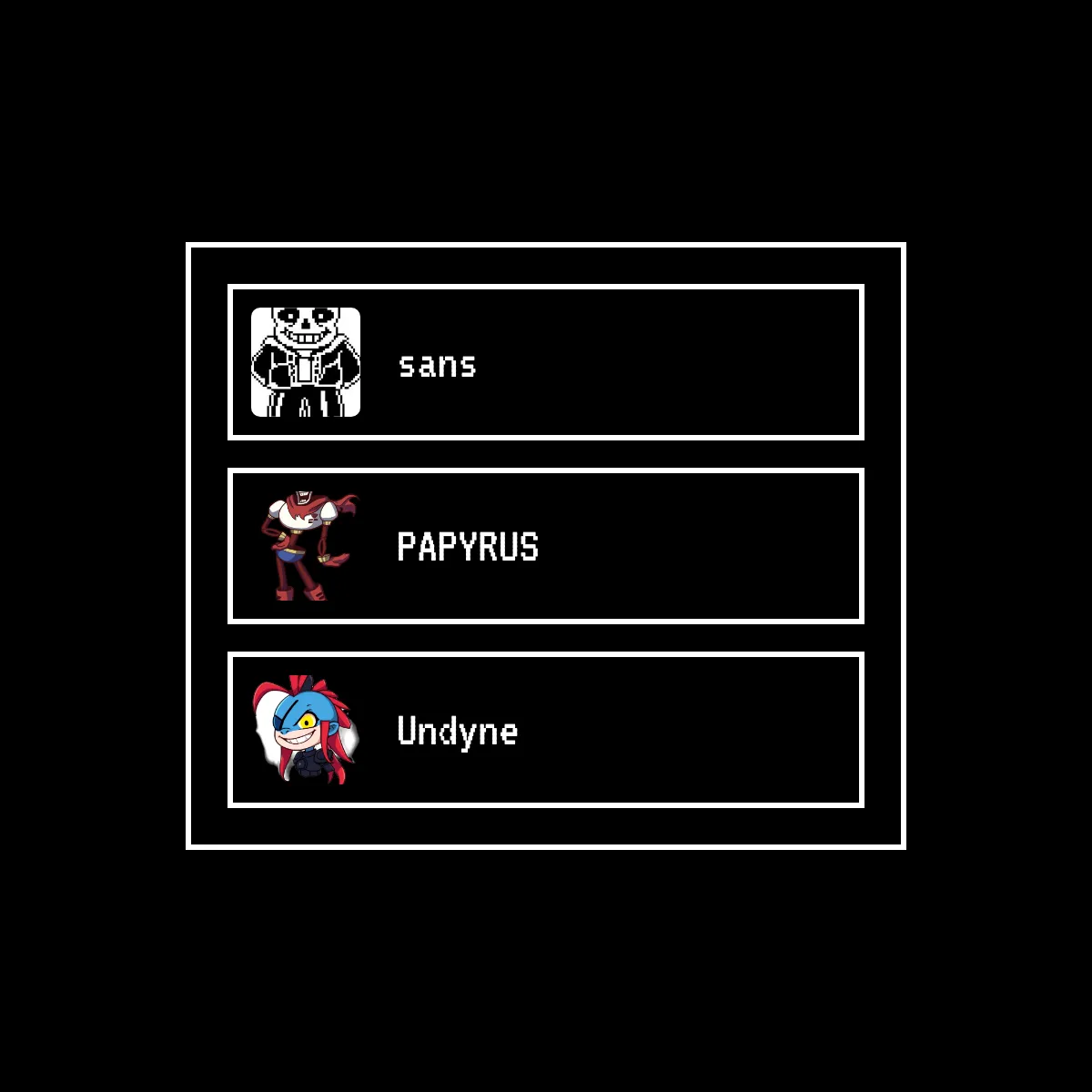 Undertale Texting