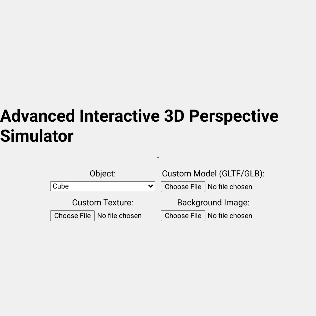 Advanced 3D Simulator
