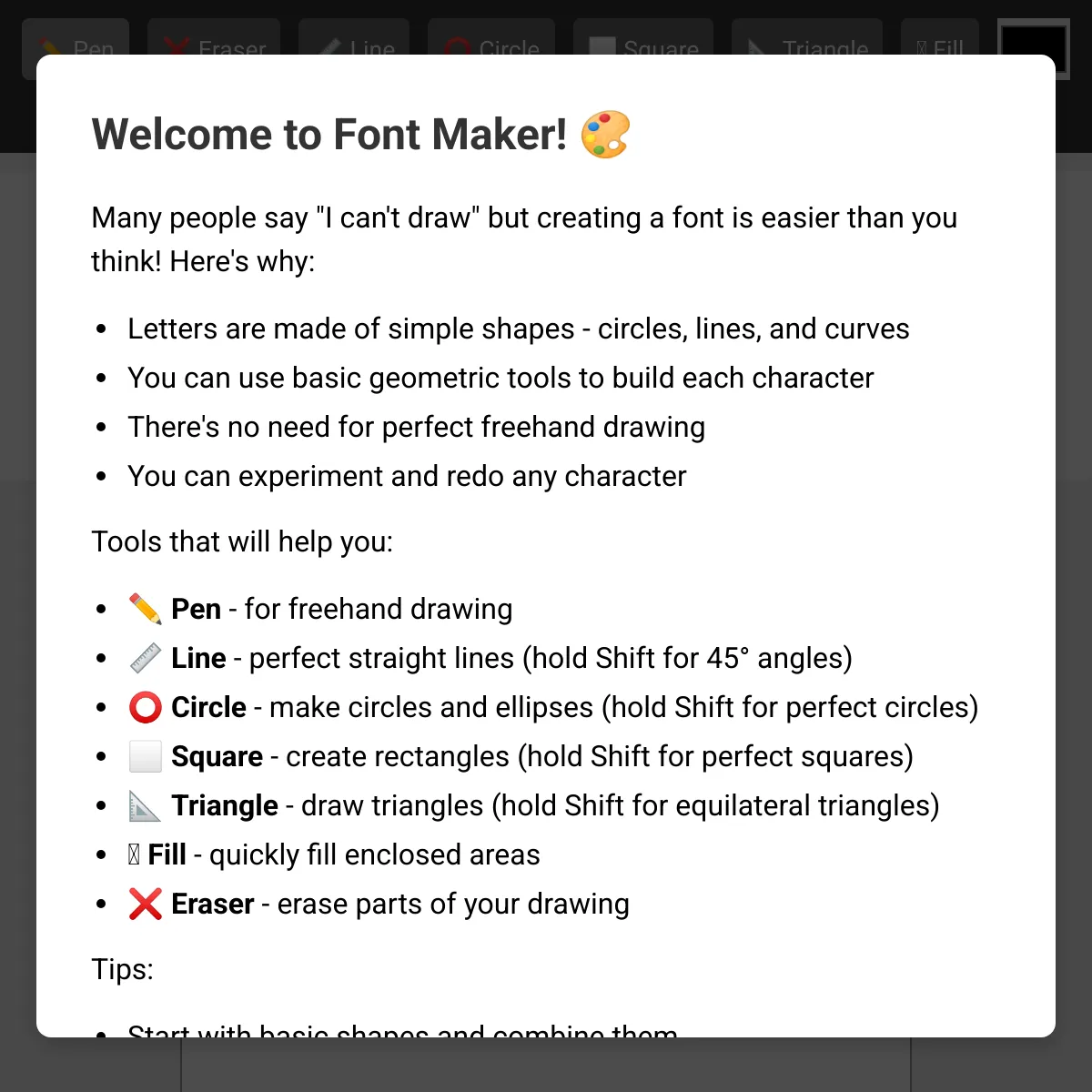 the project is loading