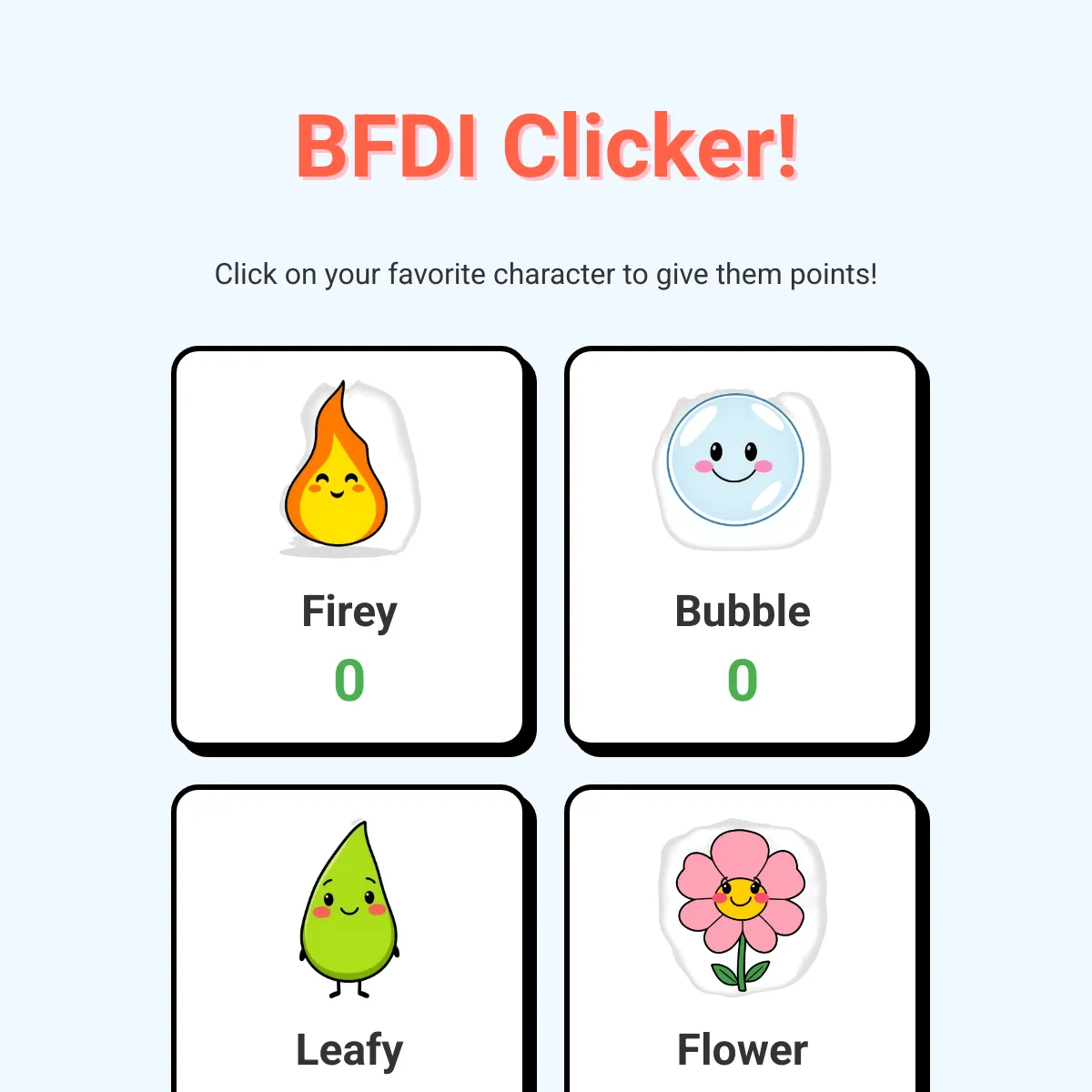 BFDI Clicker!