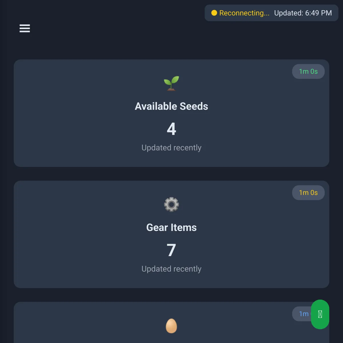 the project is loading
