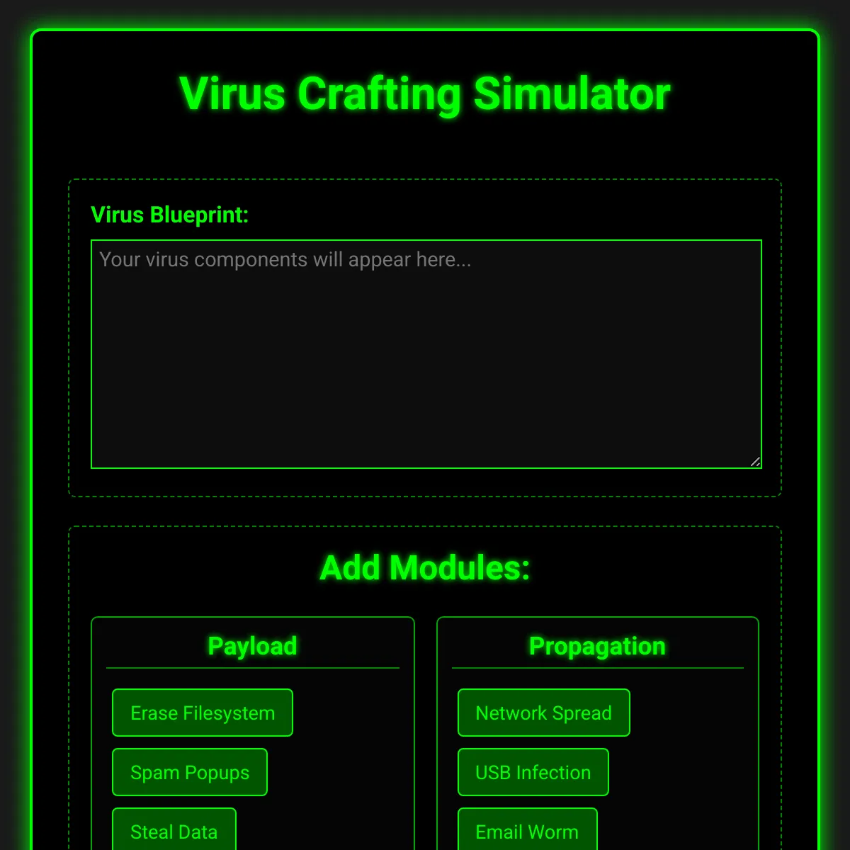 the project is loading