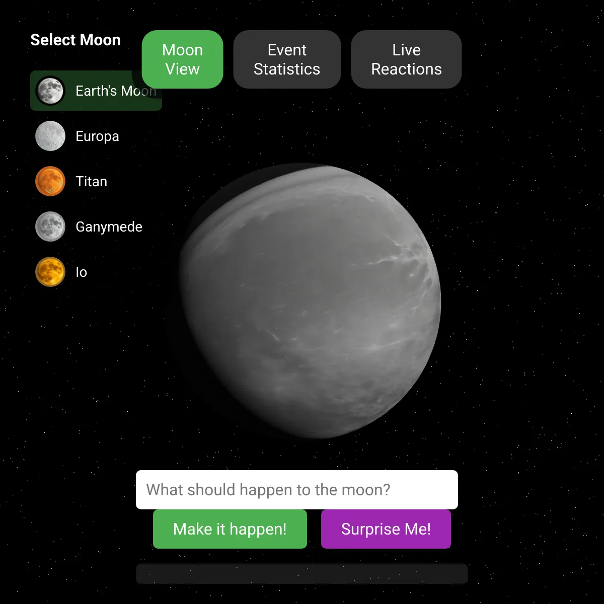 Moon Simulator!