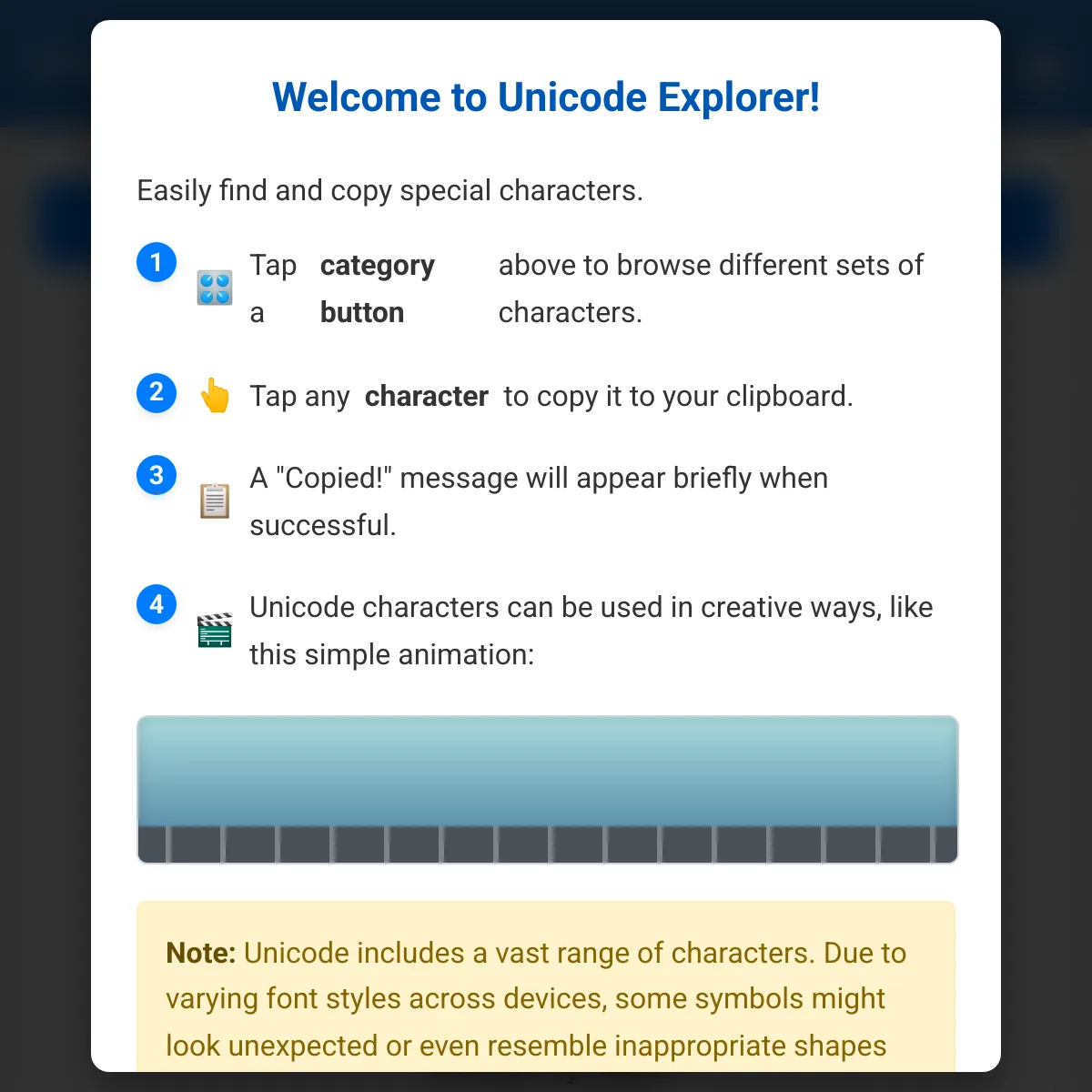 the project is loading