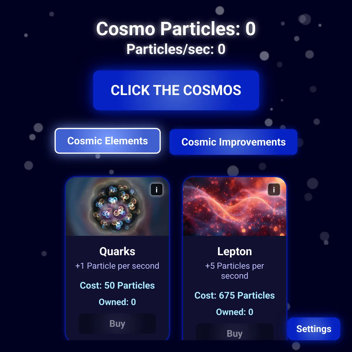 the project is loading