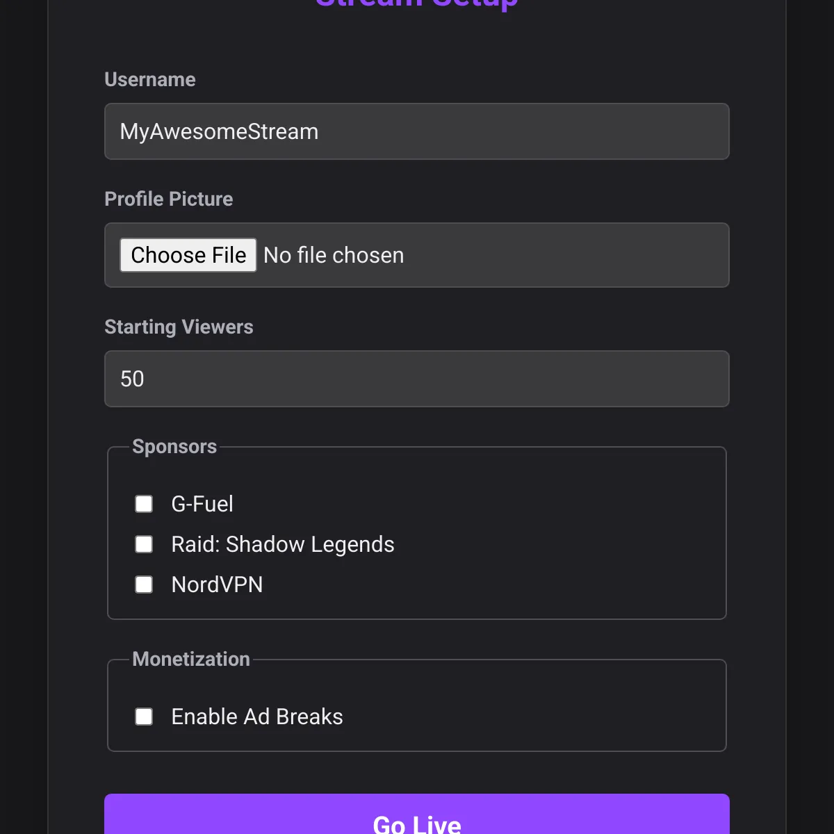 the project is loading