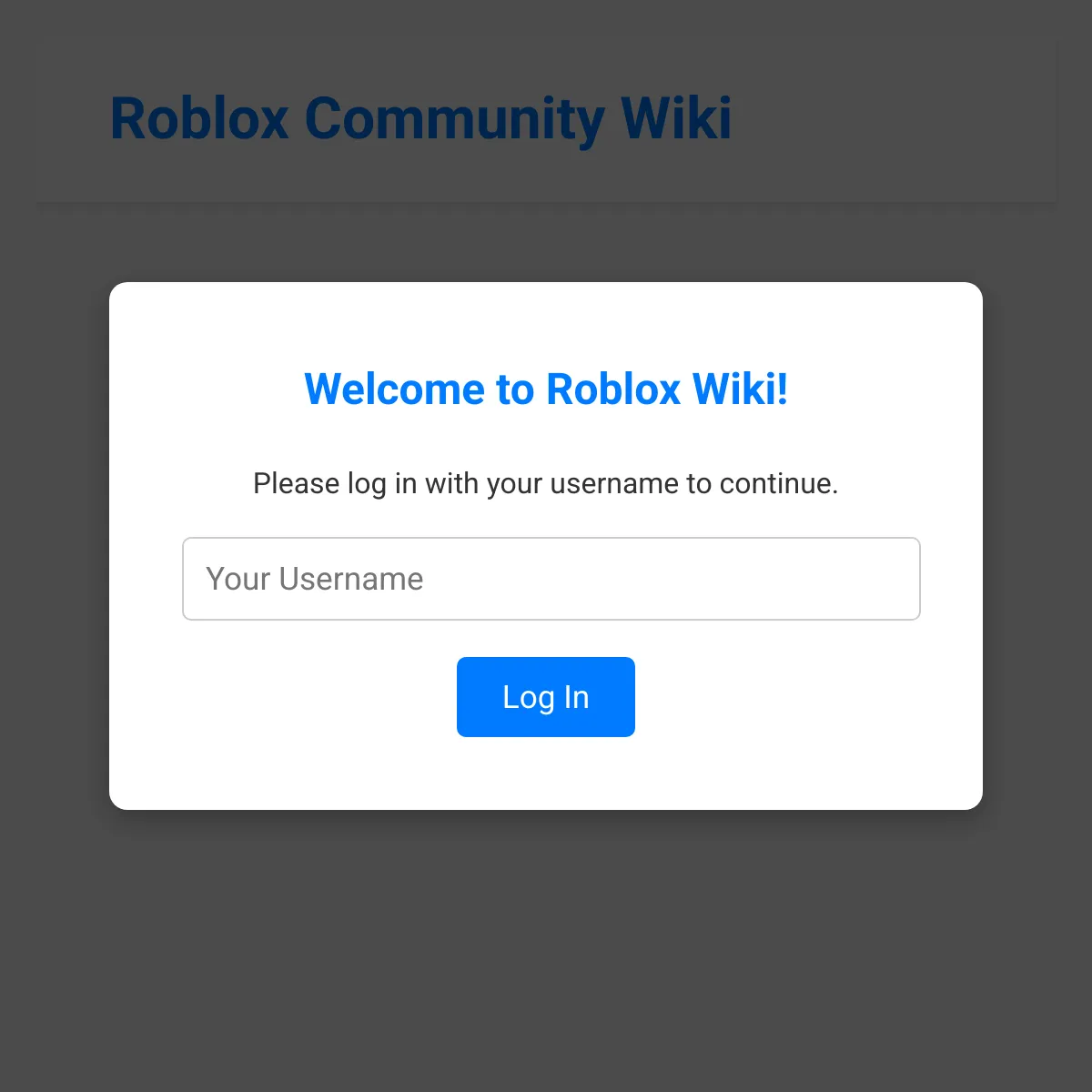 the project is loading