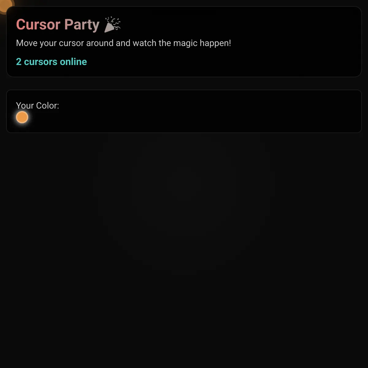 the project is loading