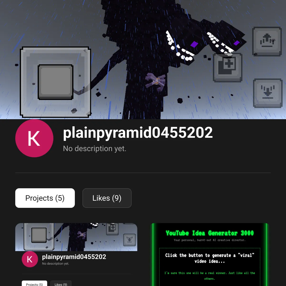 the project is loading