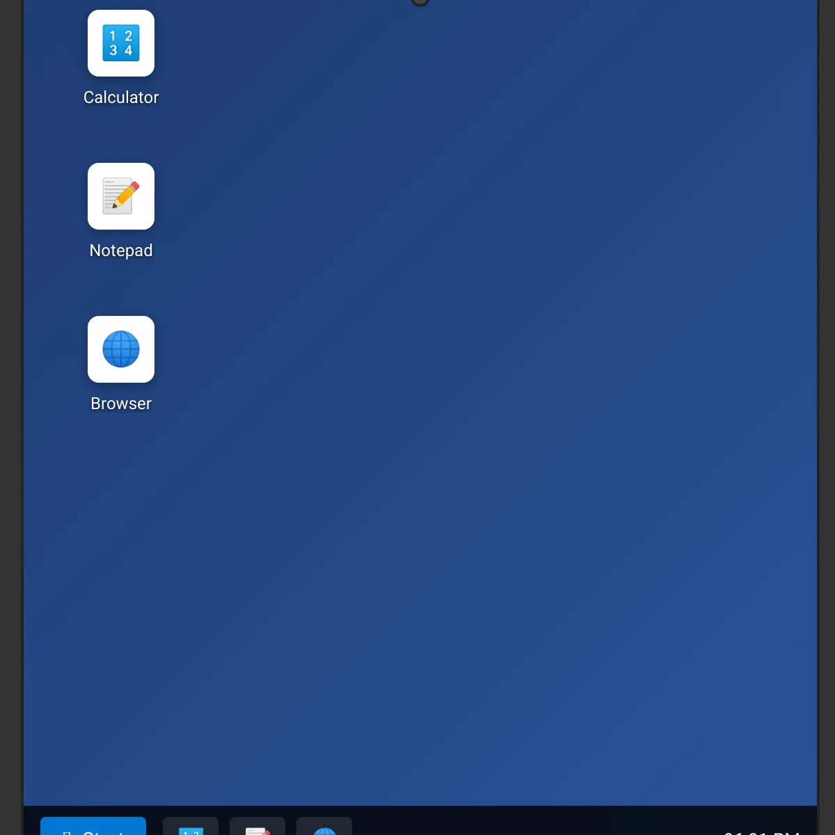 the project is loading