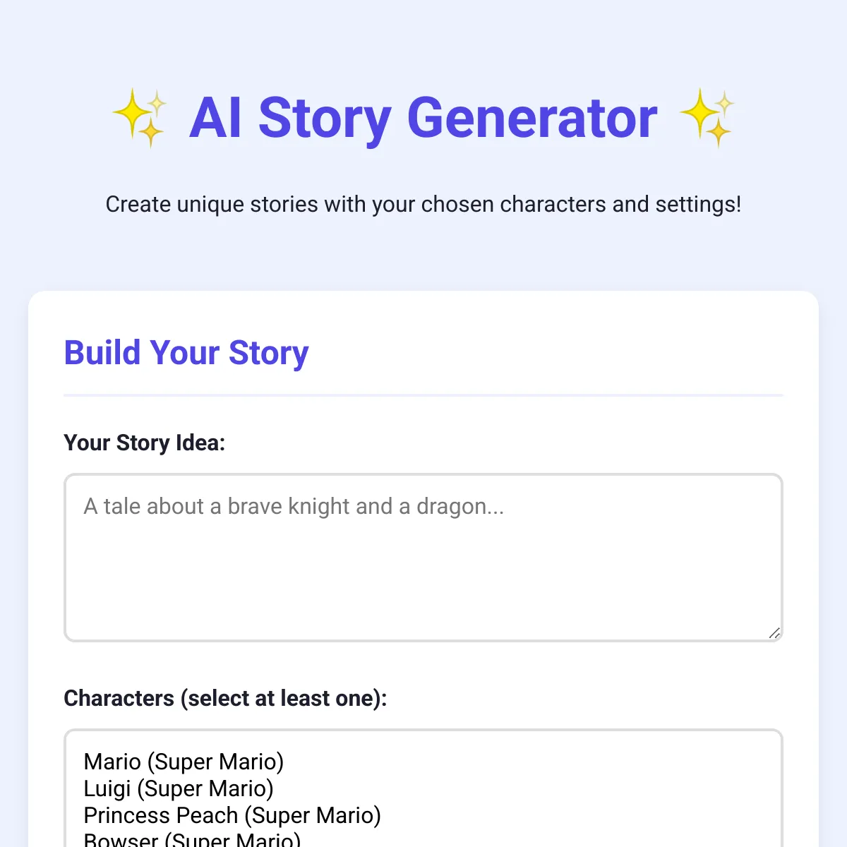 the project is loading
