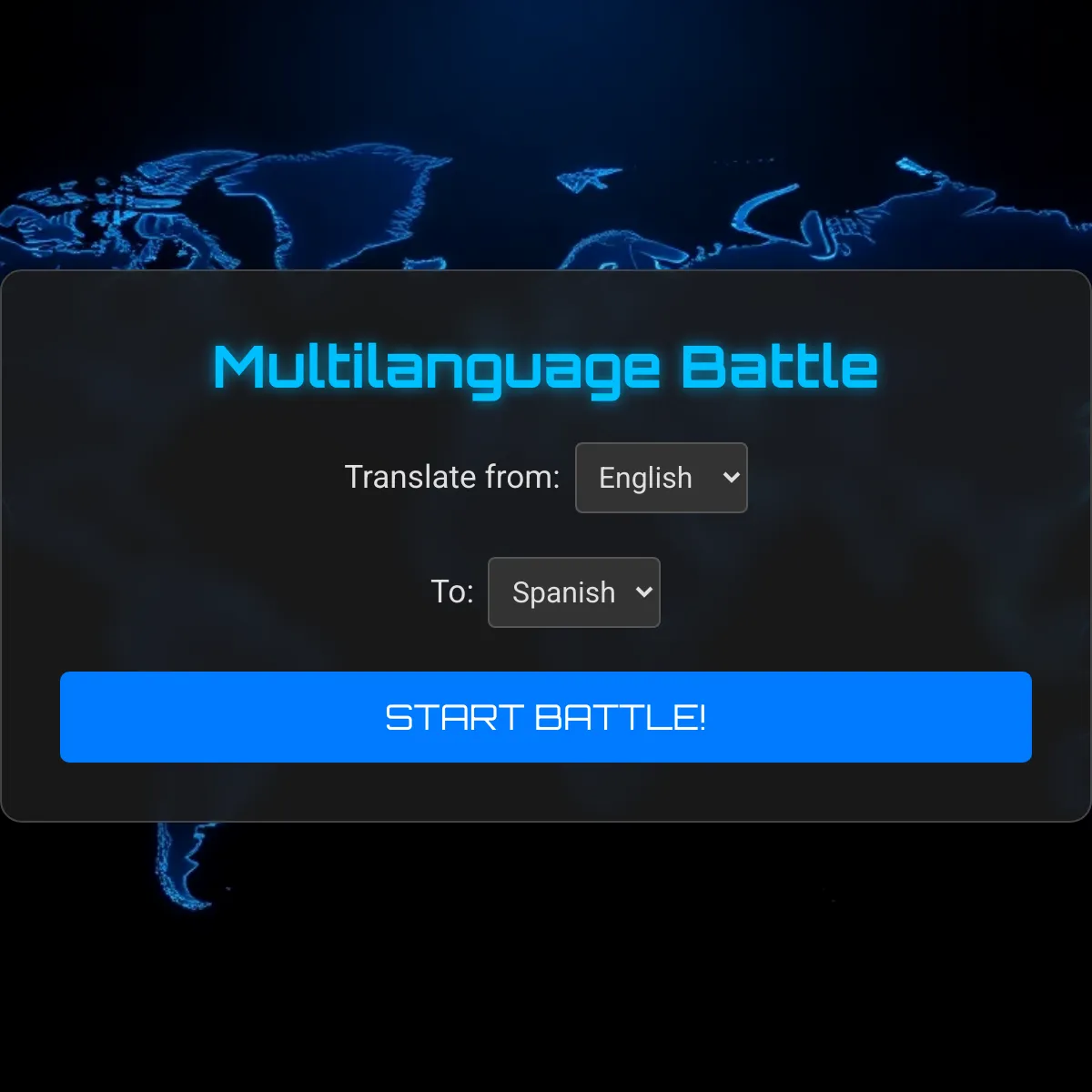 Multilanguage Battle