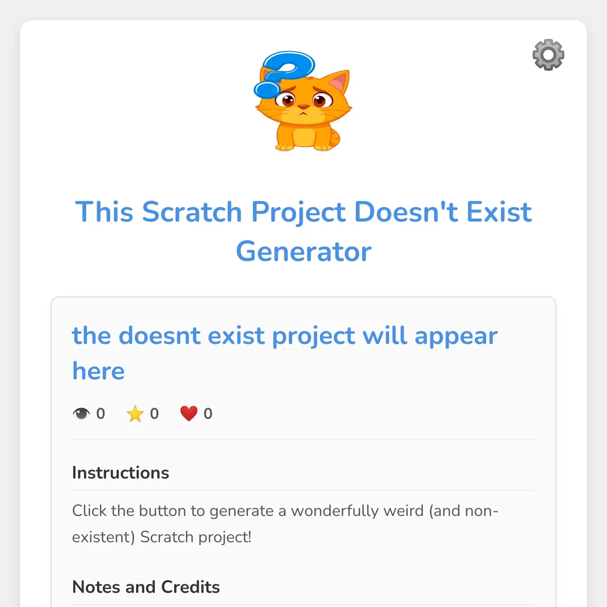 the project is loading