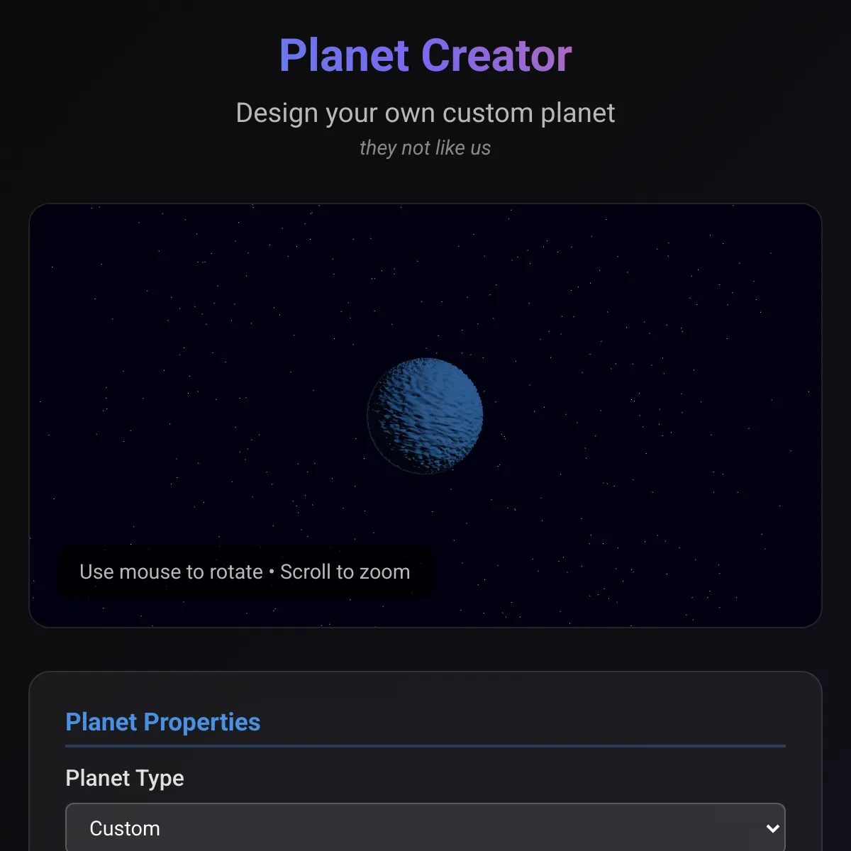 the project is loading