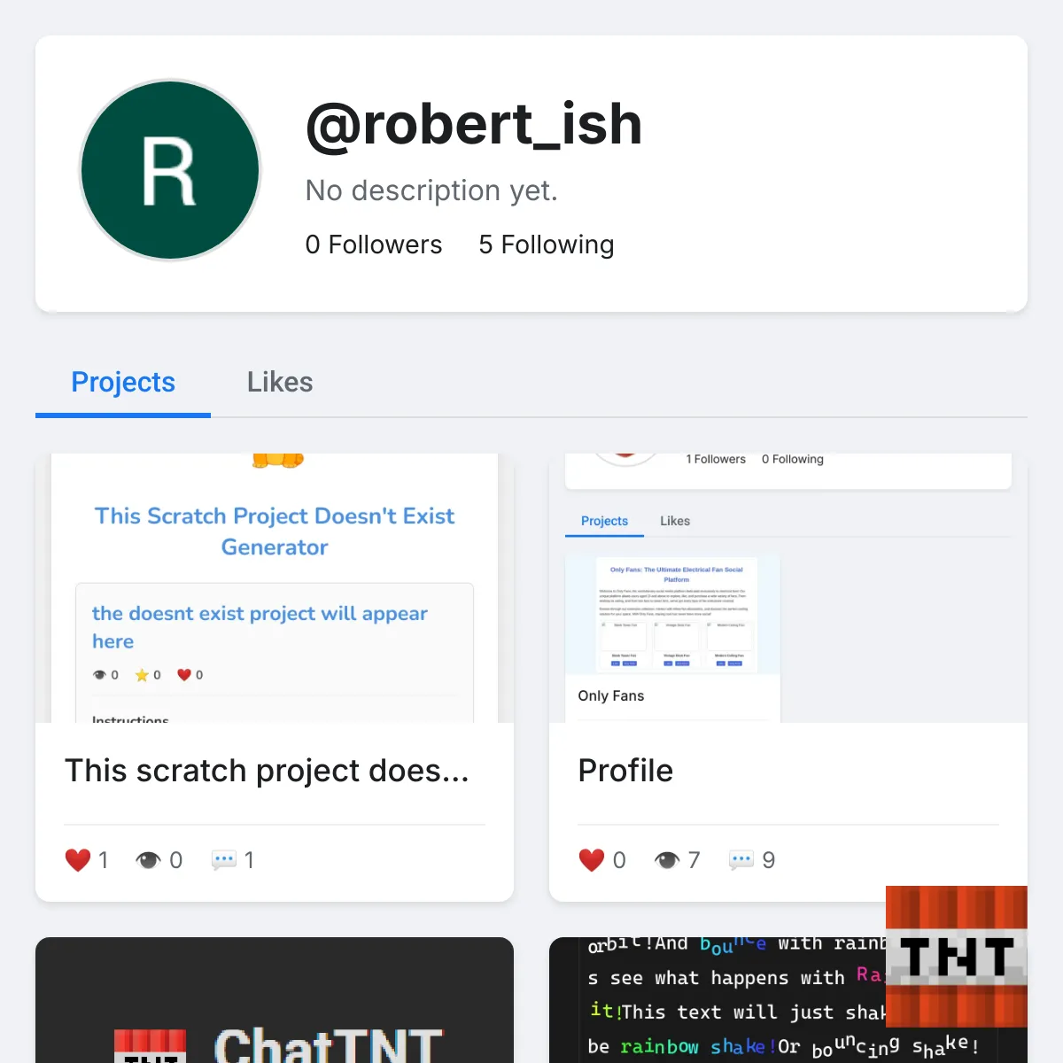 the project is loading