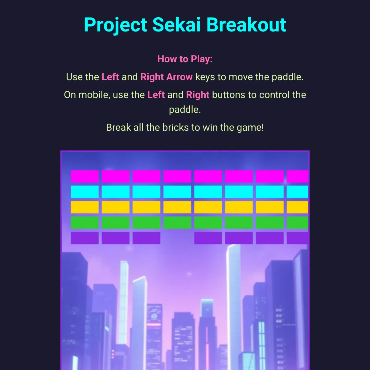 the project is loading
