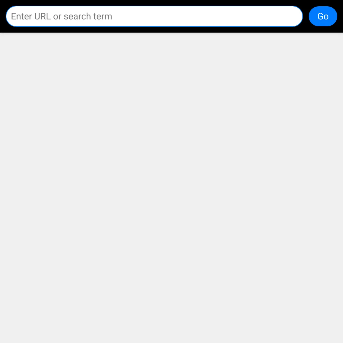 the project is loading