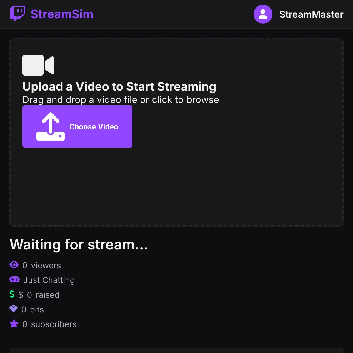 the project is loading