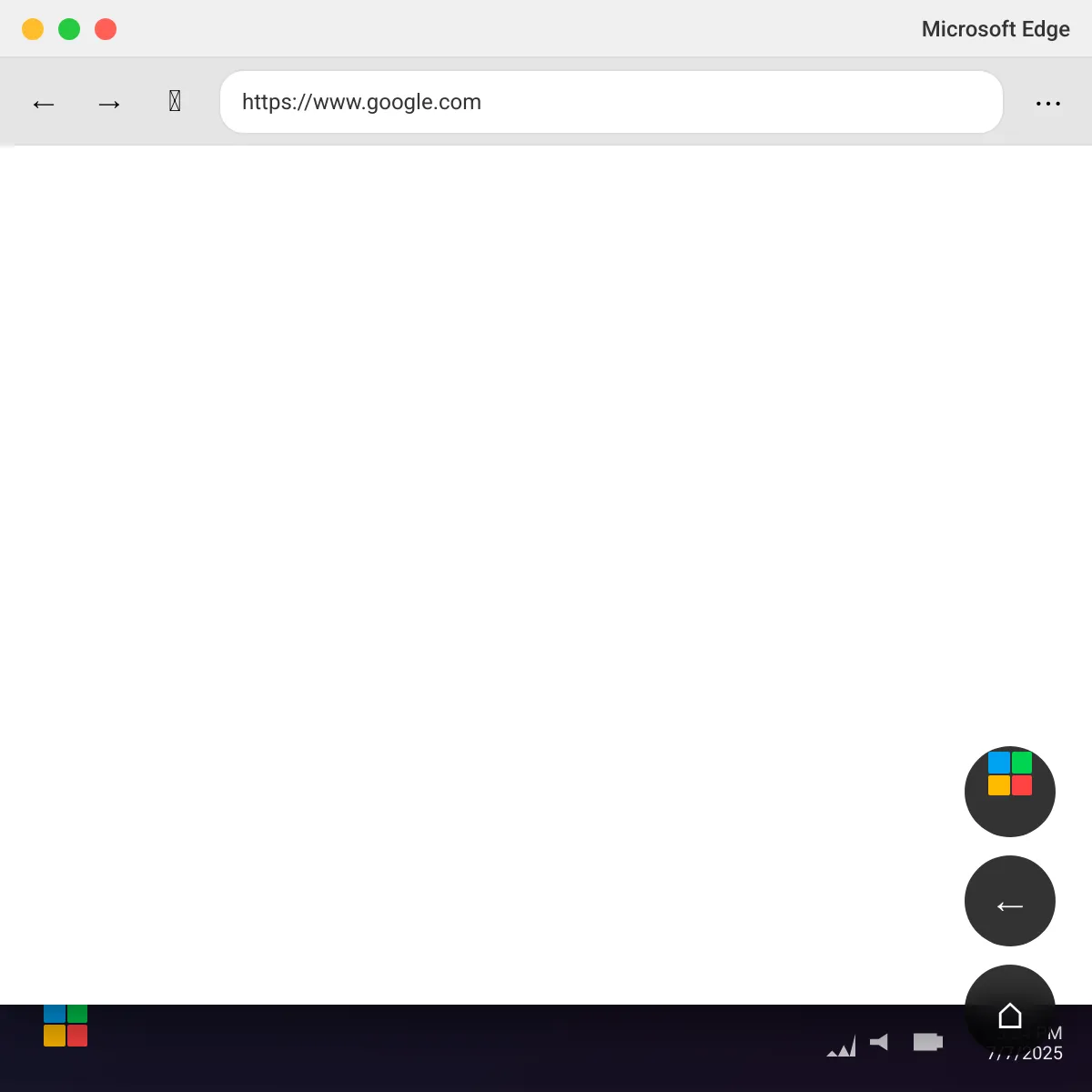 the project is loading