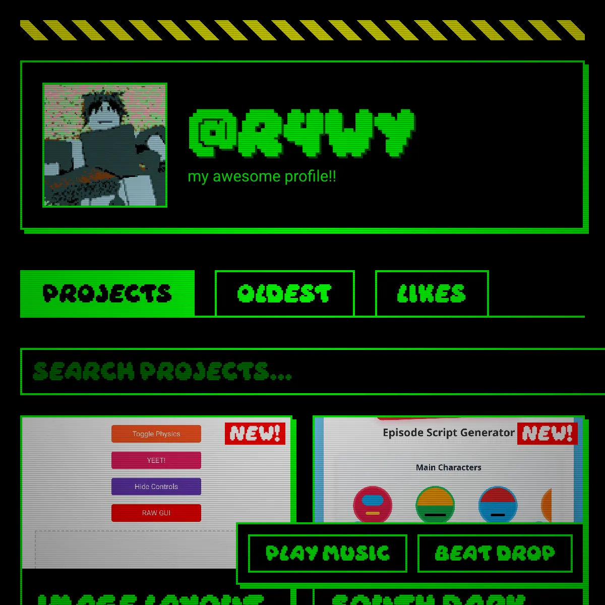 the project is loading