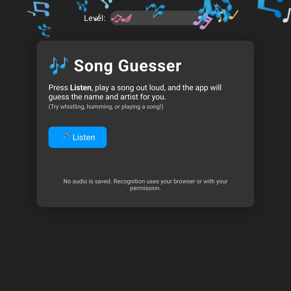 the project is loading