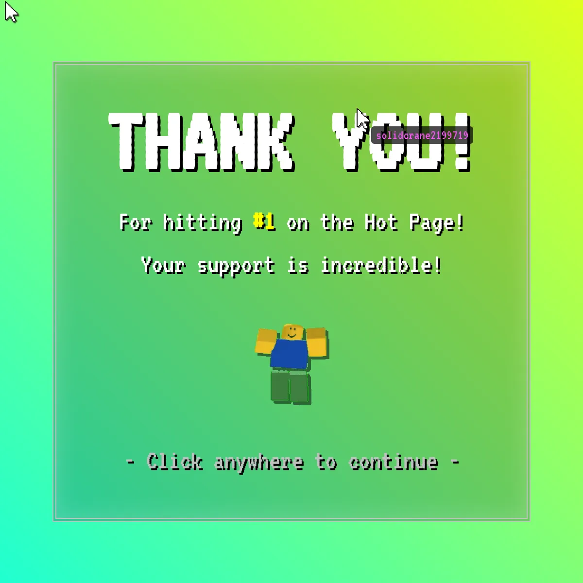 the project is loading