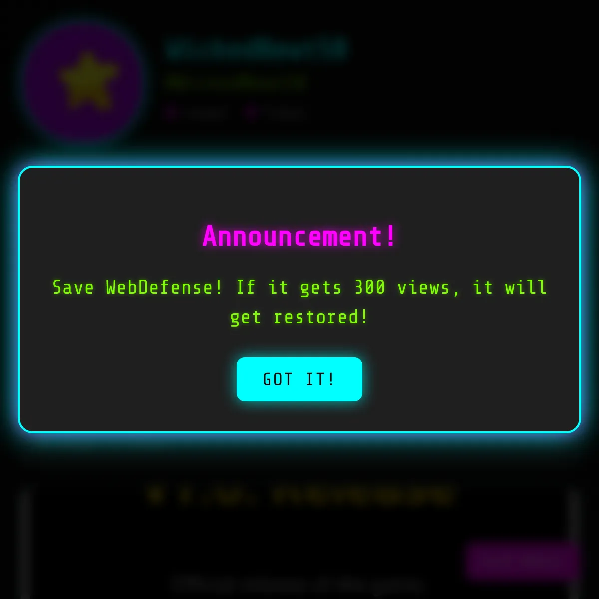 the project is loading