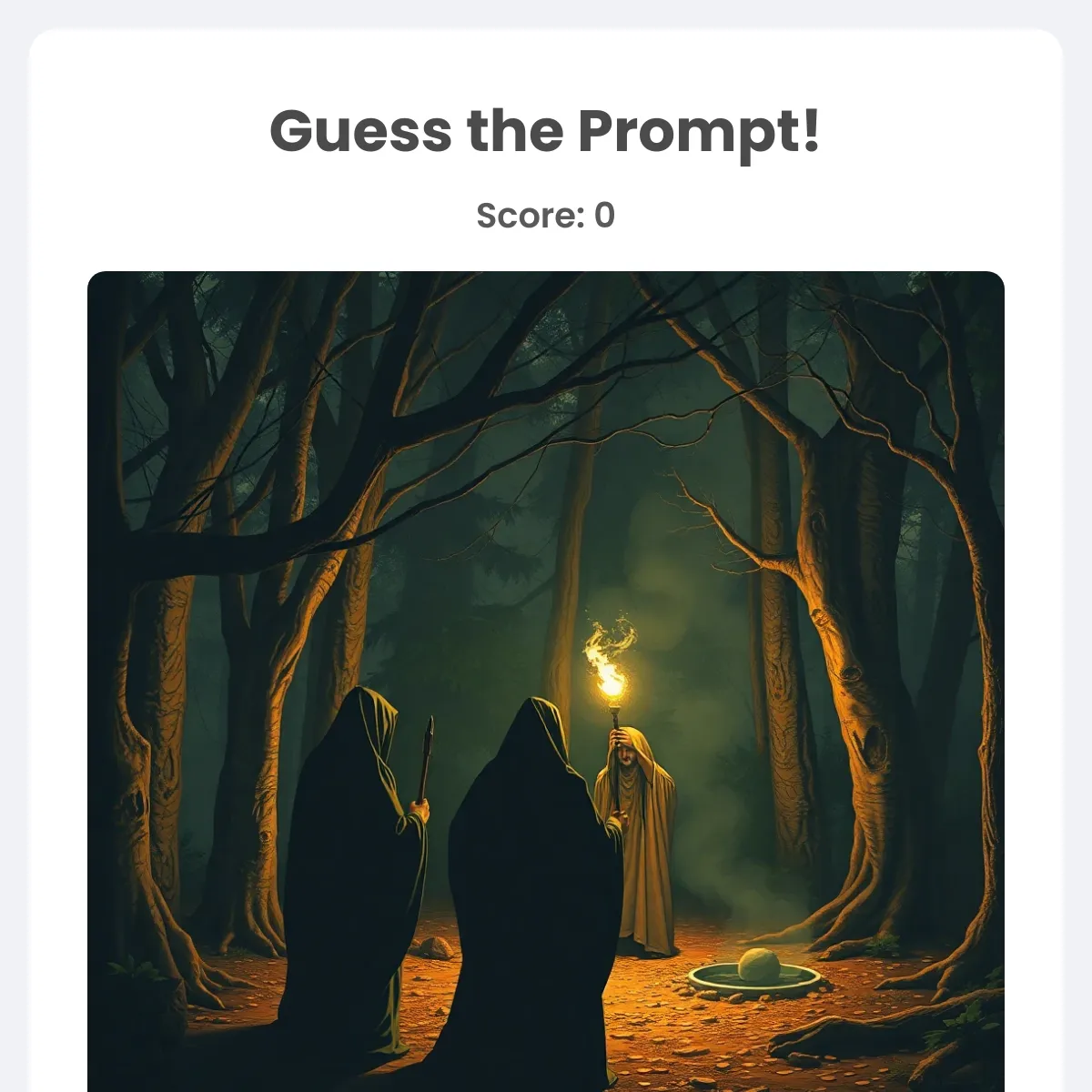 Guess the Prompt!