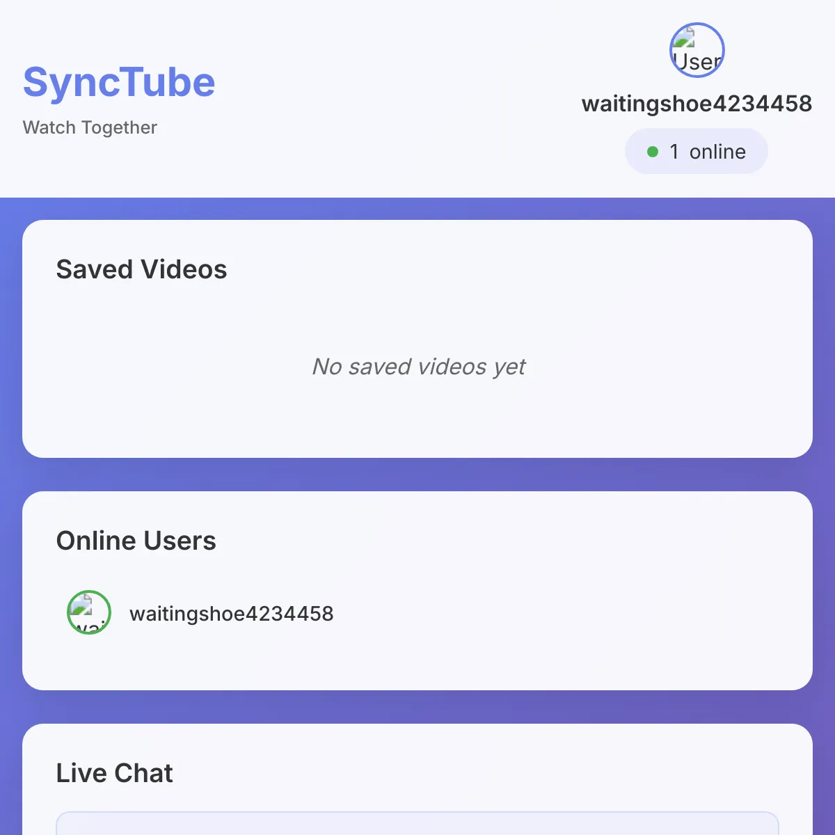 the project is loading