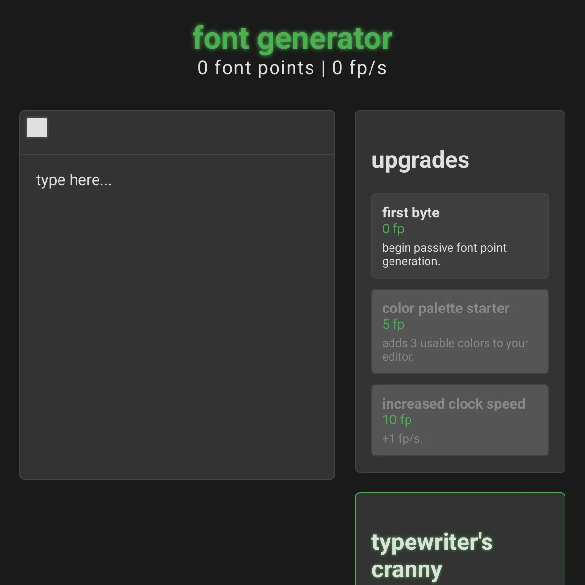 Font Generator